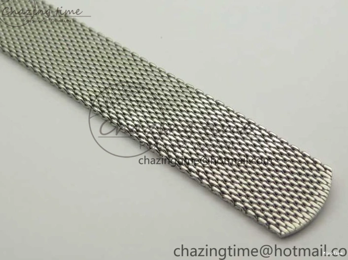 MIROTIME 0327 Breathable Portofino IW356501 SS V3 MK 1:1 Best Edition White Dial Gold Markers On SS Mesh Bracelet MIYOTA 7197